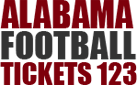 Alabama Football Tickets 123 Logo